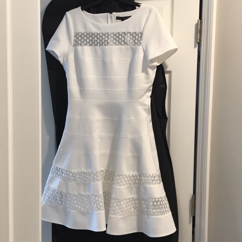 White House Black Market fit and flare dress
